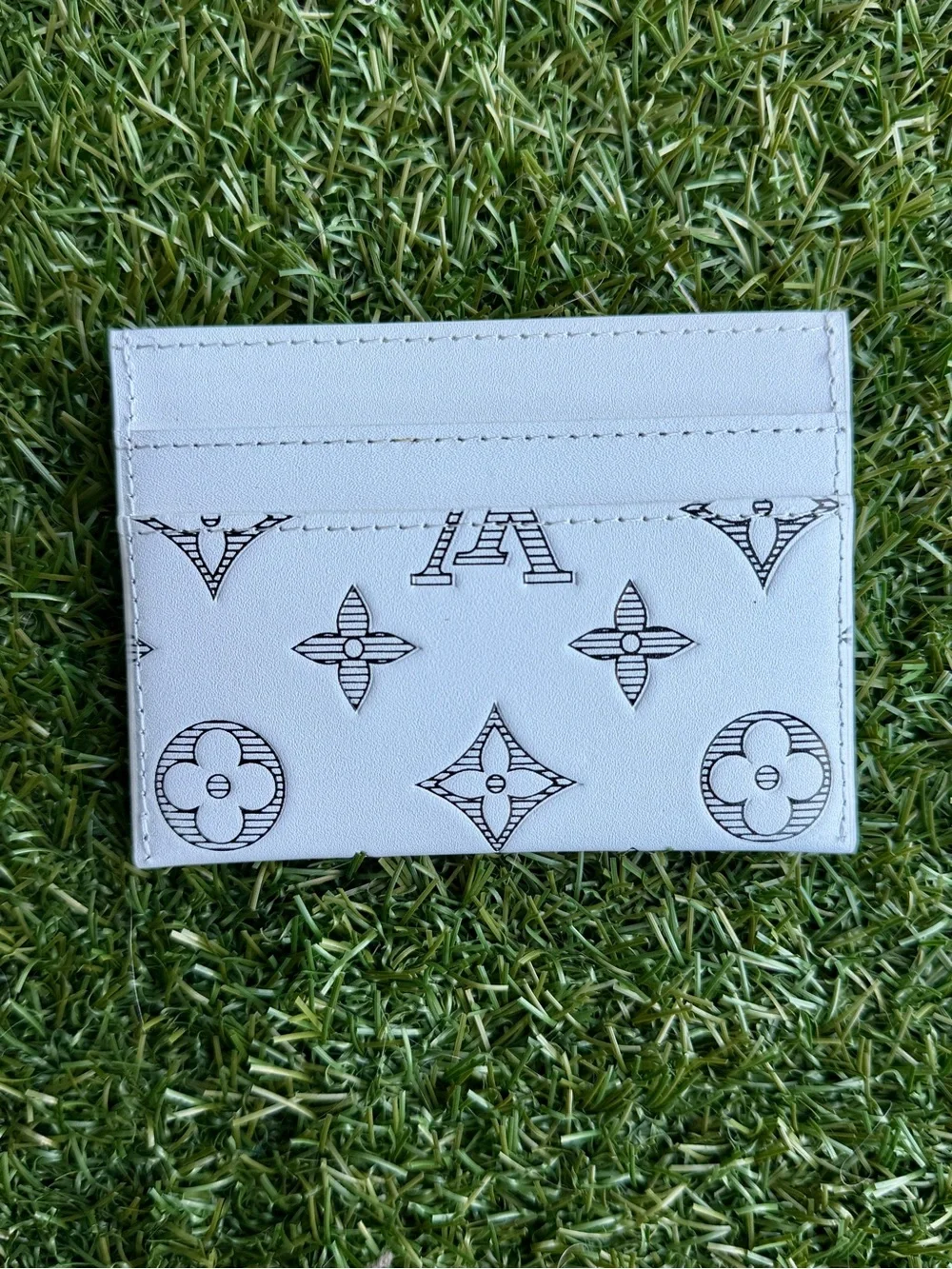 LV double card holder